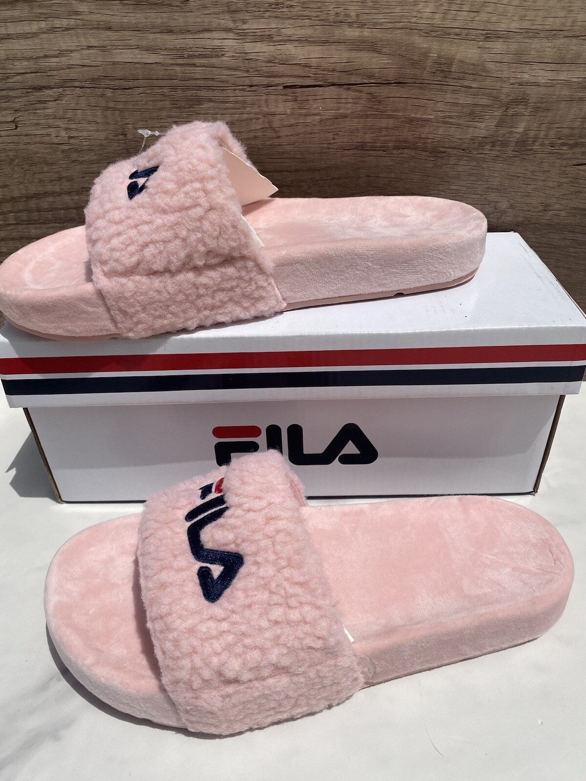 Sandali donna Fila fuzzy drifter slide
