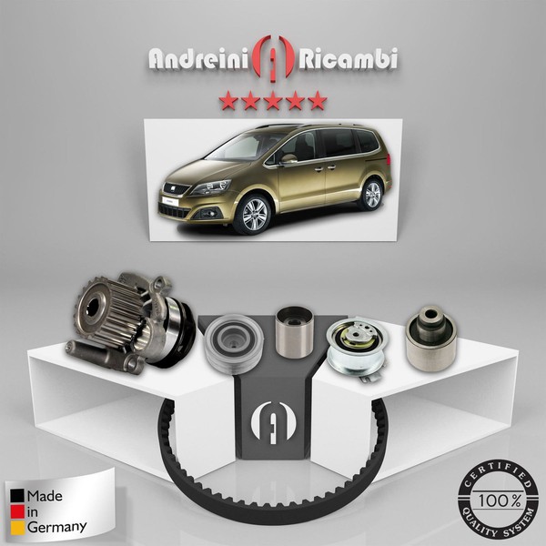 Set Vertrieb+Wasserpumpe Xseat Alhambra II 2.0 Tdi 125KW 170CV 2016->-image