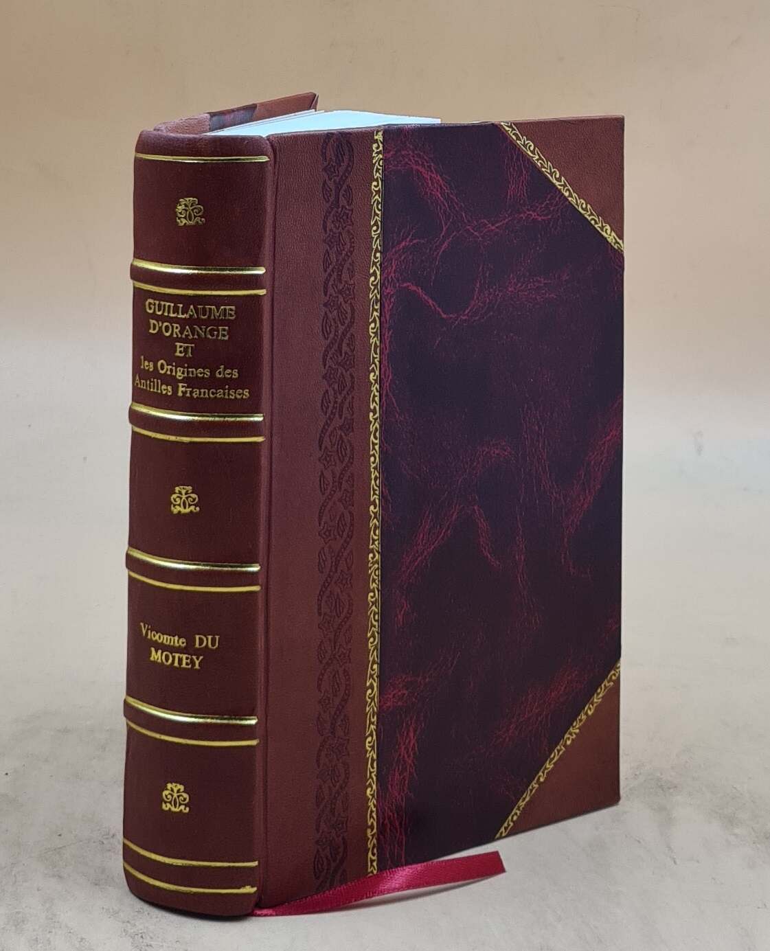 Guillaume D'Orange and the Origins of the French Antilles Leather Bound Edition