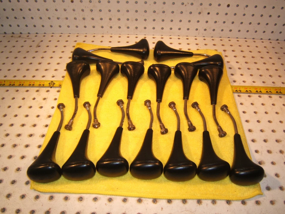 梅赛德斯 1993 - 1995 年 A124 驾驶室汽车皮革变速器正品梅赛德斯 OE 1 Knob 仅限 — 第 2/4 张图片