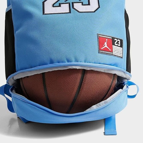 NIKE JORDAN BALL Backpack 9A0780 School 20" Bag SHOE POCKET 15" LAPTOP $60 NEW - Picture 2 of 24