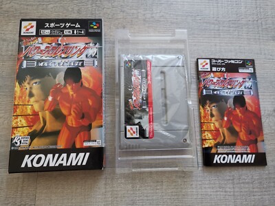 Jikkyou Power Pro Wrestling '96 - Max Voltage SFC Super Famicom Snes Jap Import