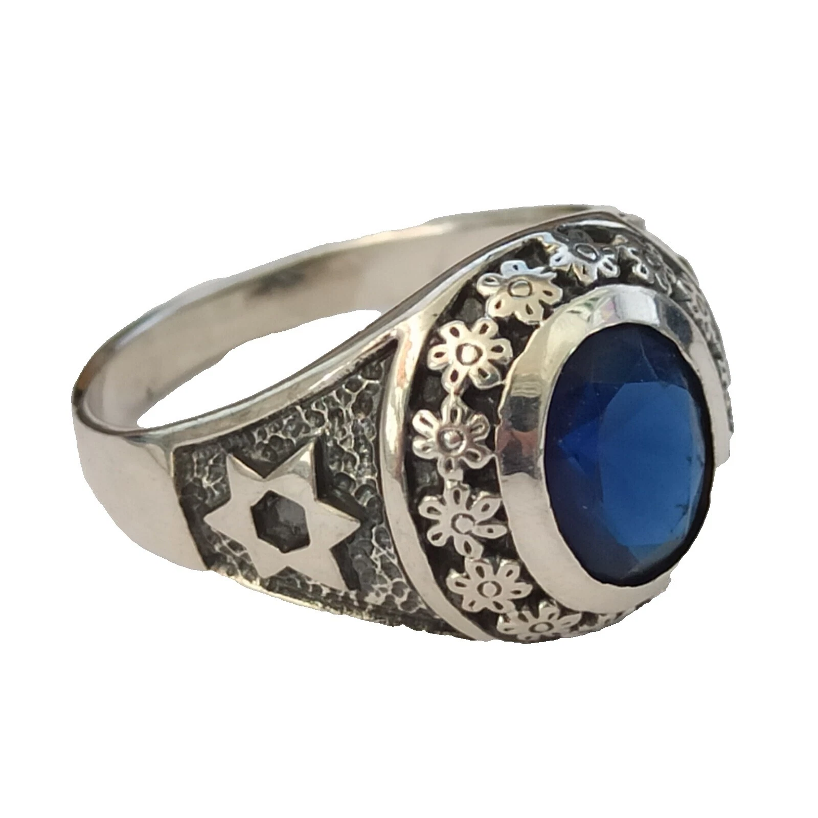 Crystal Cocktail Religious Rings for Men