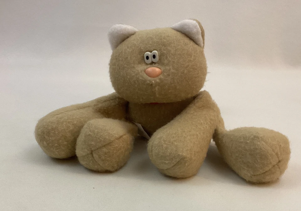 Hallmark Sewn Plush Callie Stuffed Cat Playful Floppy Friend 5 inch Vintage - Image 3 of 4