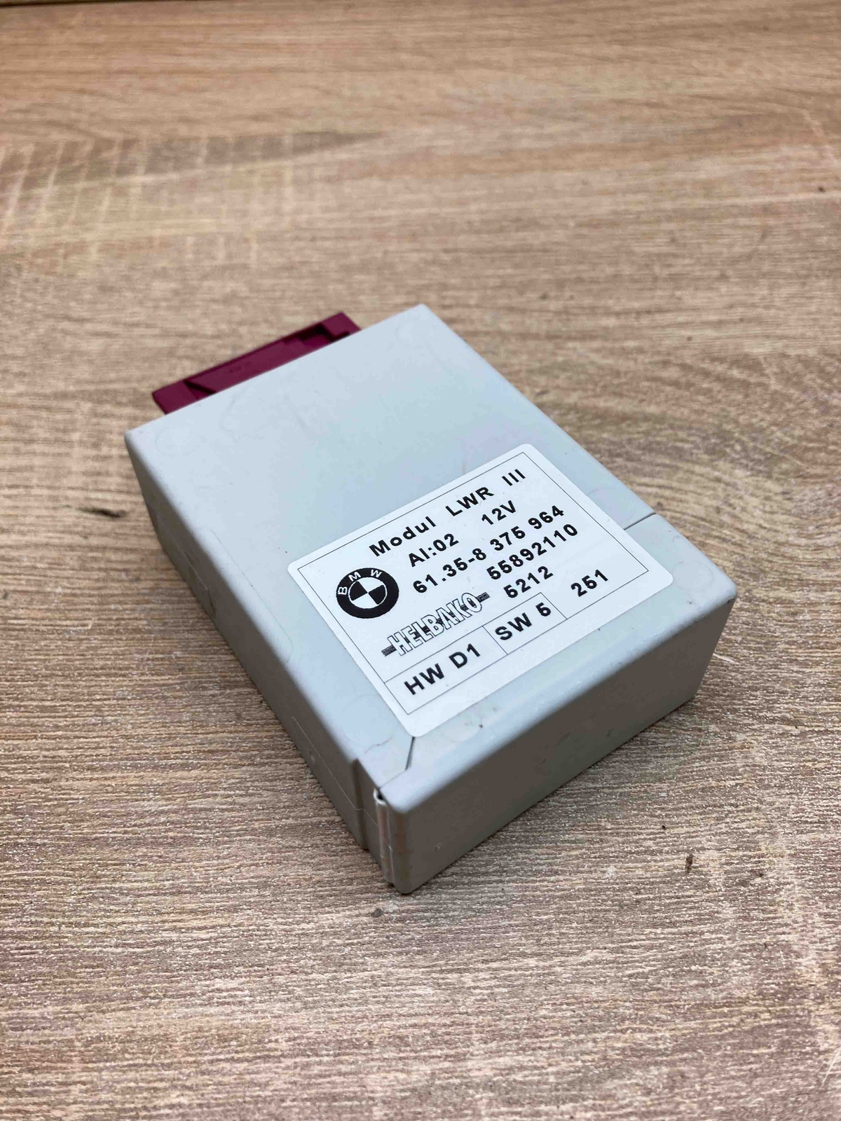 8375964 55892110 Helbako BMW E Series Light Module Unit ECU Main 