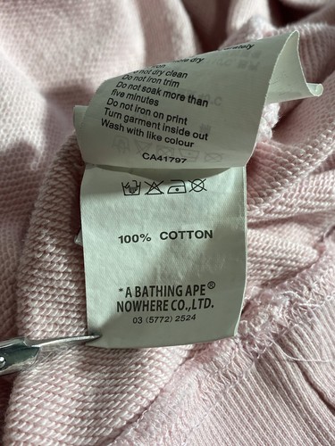 Aape X Sponge Bob by A Bathing Ape Pink Cotton Crew Neck Sweatshirt Size L - 第 18/20 張圖片