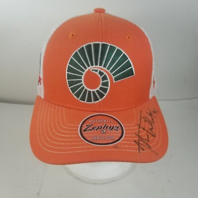 Colorado State University Rams CSU Zephyr Snapback Hat Mesh Cap Autographed #31