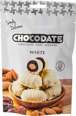 Chocodate White Golden Roasted Almond 100G KOSTENLOSER VERSAND WELTWEIT
