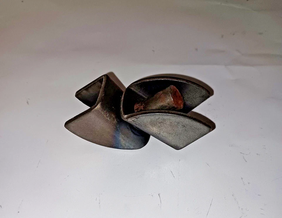 Bat wing hinges 4 pk M/F Weld on steel metal swing gates/doors removable 1 1/2" - Image 3 of 4