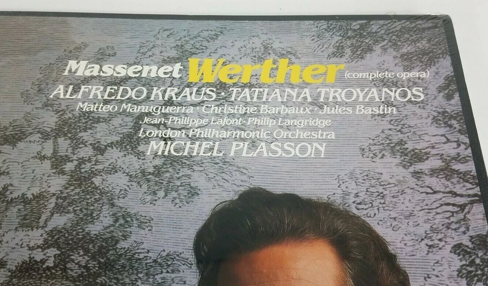NIP Massenet Werther Complete Opera Alfredo Kraus Tatiana Troyanos 3 LP box set - Image 2 of 4