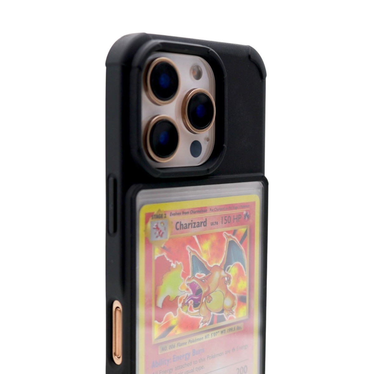 pokemon card iphone Card/Photo Display Phone Case for iPhone main image 1