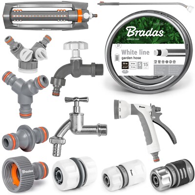 Gartenschlauch Schlauchkupplung Adapter Verbinder Spritze Kupplung Rasensprenger