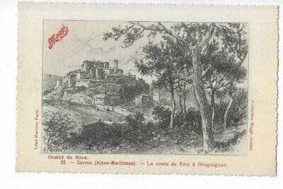 06 CARROS LA ROUTE DE NICE A DRAGUIGNAN