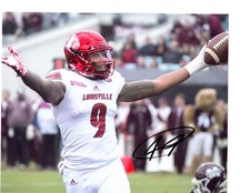 Jaylen Smith Louisville Cardinals signed autographed 8x10 football photo c