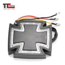 Motorcycle 12V LED Tail Brake Stop Light Rear Light For Chopper Bobber Universal