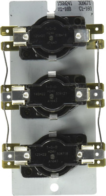 24A34 14 Electric Heat Sequencer, 5 Switches