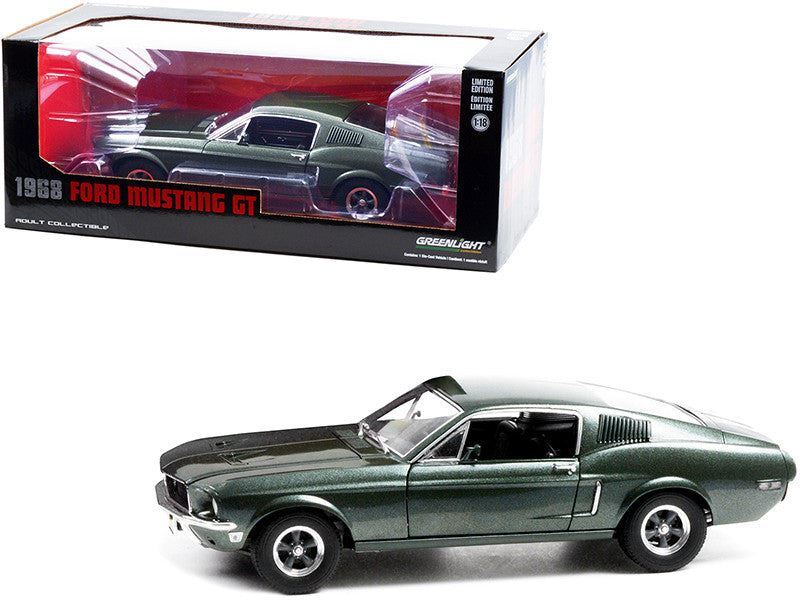1:18 1968 Ford Mustang GT Fastback -- Bullitt -- Greenlight 1:18 1968 Ford Mustang GT Fastback -- Bullitt -- Greenlight