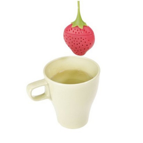 Useful Strawberry Tea Infuser Tea Infuser Strainer Silicone Tea Strainer Men - Picture 8 of 10