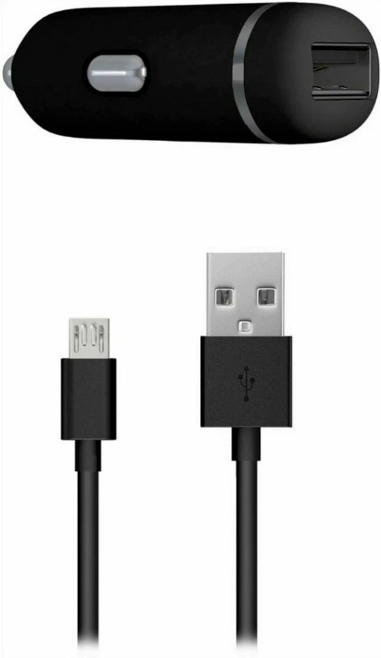 NEW Just Wireless Single USB Port Car Charger 5 ft for Micro-USB Devices - 13001 - Image 3 of 3