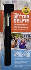 Promark Audio Jack Monopod Selfie Stick for Android/iOS Smartphones, Free Ship!