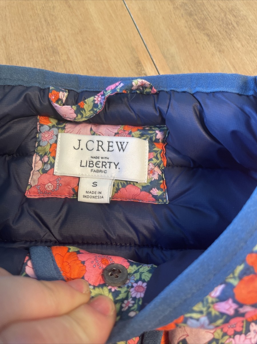 30 J crew Quilted cotton lady jacket PrimaLoft Liberty 30 J crew Quilted cotton lady jacket PrimaLoft Liberty