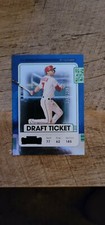 2021 Panini Contenders Trea Turner Draft Ticket Green #135/299