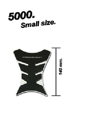Tampon de réservoir PG5000 carbone 140mm pour éviter les rayures de blouson