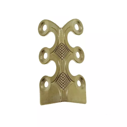 NEW Skiffers Baseboard Corner Protectors Solid Brass Skirting Board Corner - Picture 3 of 7