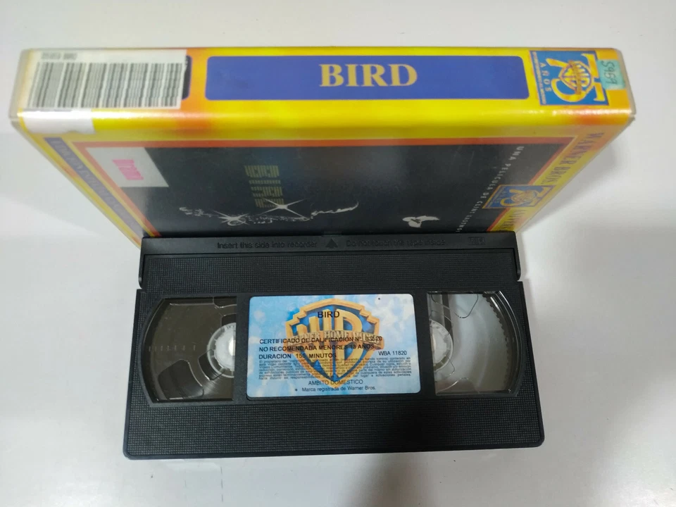 Bird Clint Eastwood Forest Whitaker VHS Tape Español - Image 3 of 3