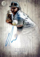 Adalberto Mejia autographed baseball card (Twins) 2014 Bowman Inception #PAAM