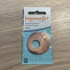 Copper Premium Stamping Washer Blank Variety Pack- 3 Discs