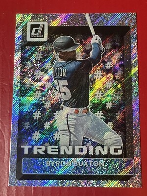 2022 Panini Donruss BYRON BUXTON Silver Vector Trending SP #T-5 Minnesota Twins