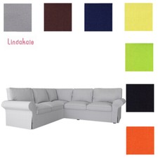 Custom Made Cover Fits IKEA EKTORP Corner Sofa 2 2, 4 Seat Sectional Sofa Cover