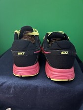 Nike Revolution 2 Women's Size 7 Black Pink Green Running Shoes