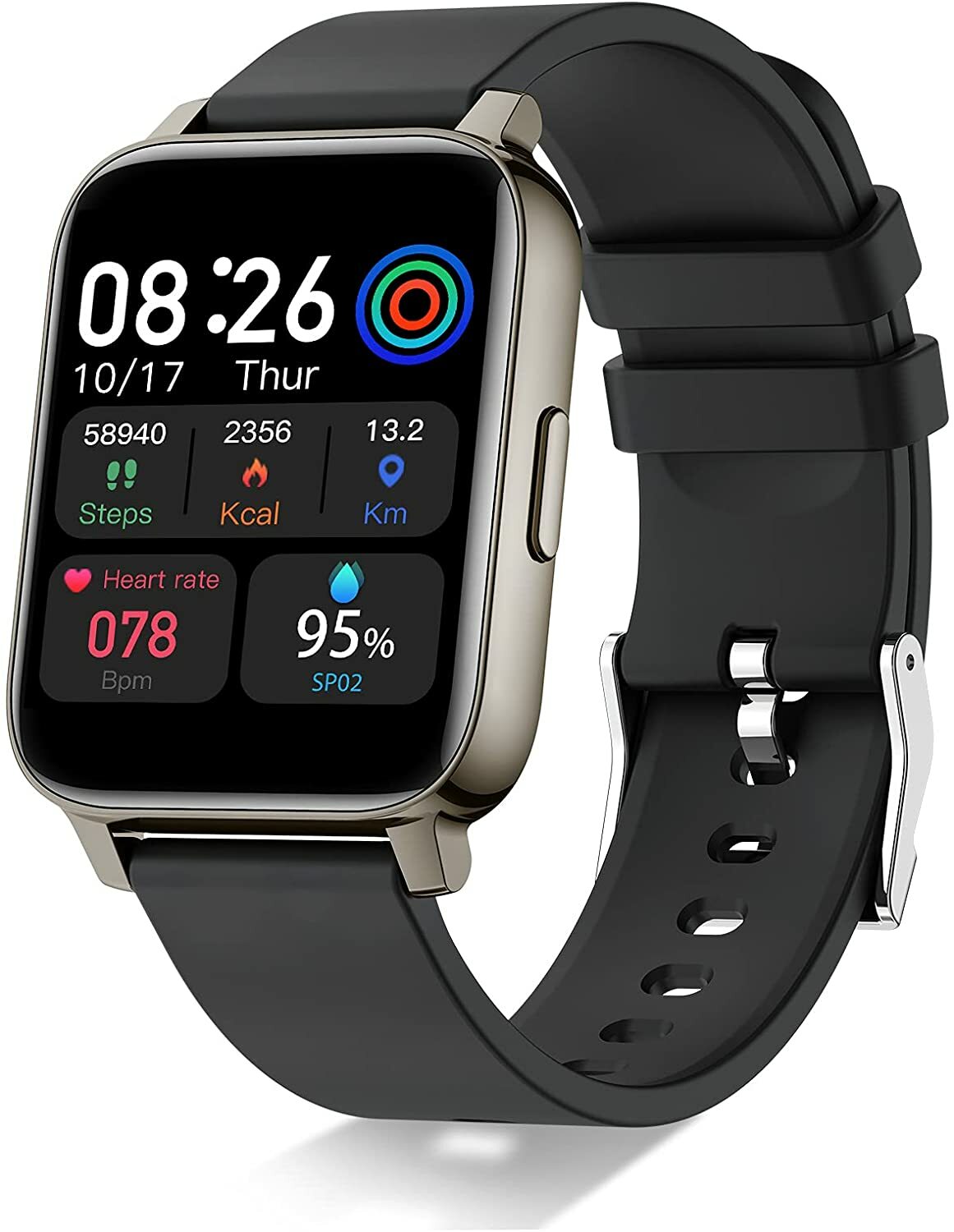 Doubc Smartwatch - Fitness Tracker 1,69" - IP68 Impermeabile