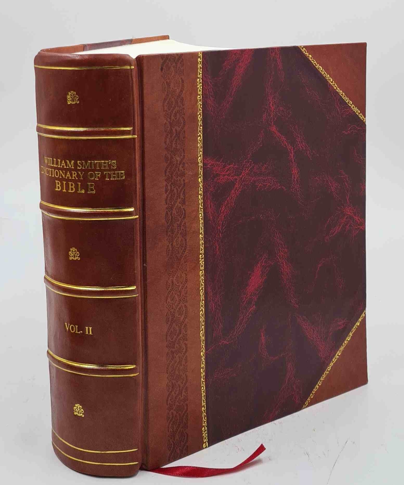 Dr. William Smith'S Dictionary Of The Bible; Comprising Its Anti [Leather Bound]