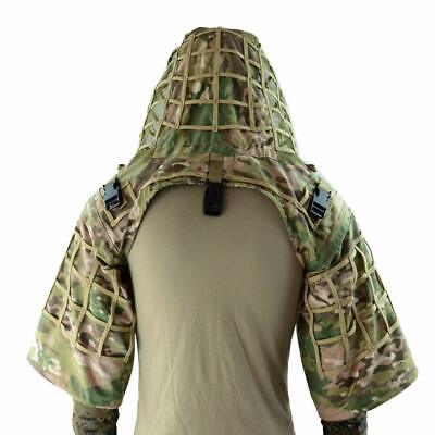 Snipers Hood Foundation Cloak Uniform Ghillie Suit Cape Yowie Army Military Camo 