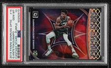 2019 Donruss Optic Fantasy Stars Purple Prizm Giannis Antetokounmpo PSA 10 01su