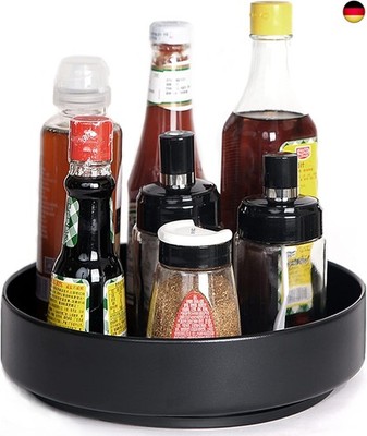 Rotating Spice Rack, Turntable Organiser, for Kitchen, Bathroom, Worktop, Storag