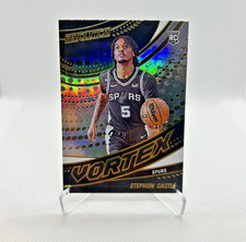 Stephon Castle RC - 2024-25 Panini Revolution Vortex #19 - San Antonio Spurs
