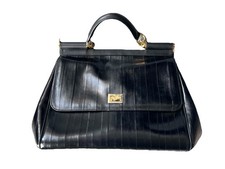 Dolce Gabbana Sicily Eel Bag Crossbody Bag