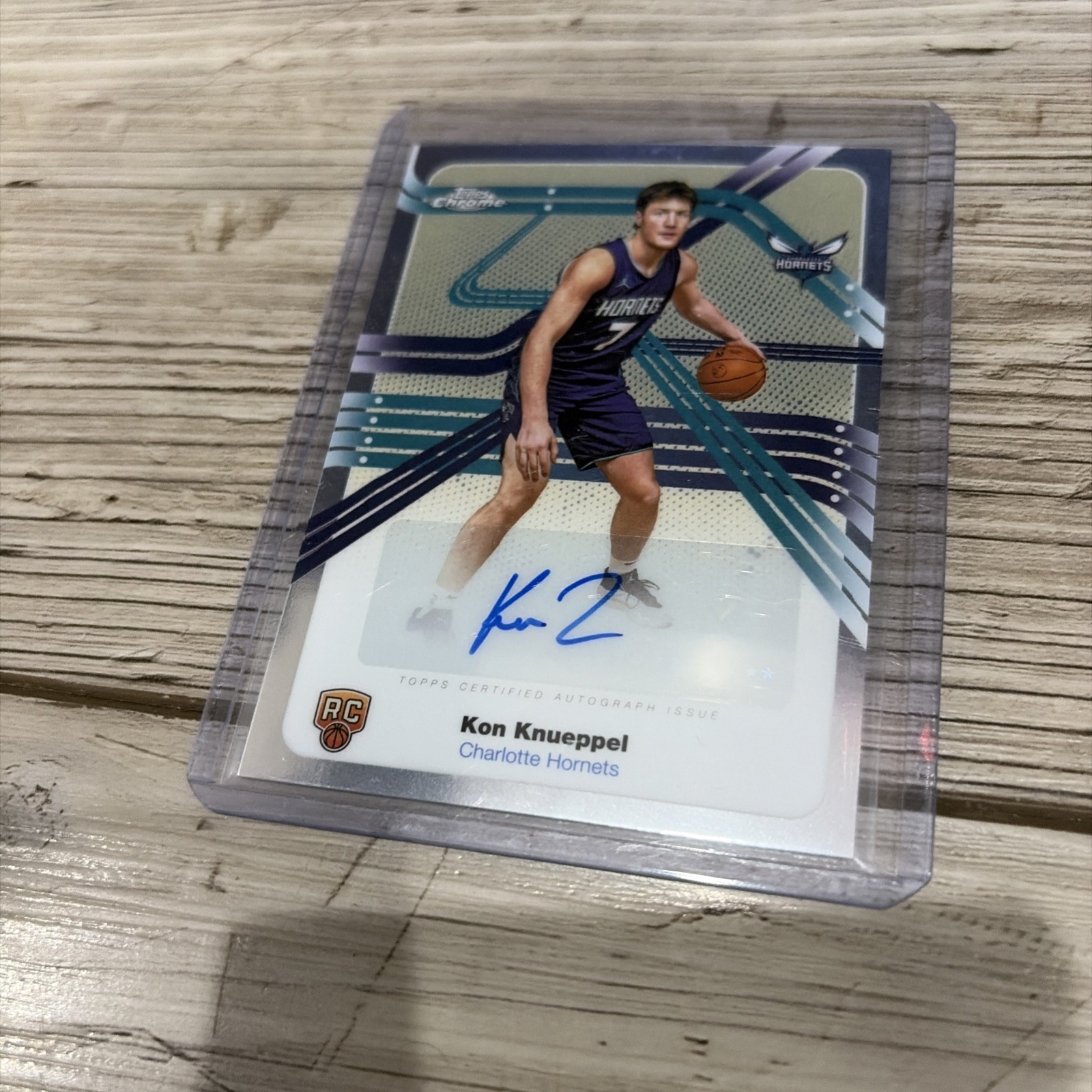 2025 Topps Chrome Kon Knueppel Next Stop Signatures Auto