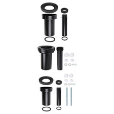 Wall Mounted Toilet Drain Pipe Leakproof Flush Pipe for Hotel Dorm Household