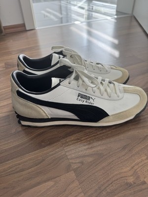 Puma, Herren,Sneakers, Easy Rider, 45,weiss,schwarz.