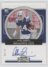 2022 Panini Contenders Rookie Roundup RPS 61/99 Alec Pierce #RRA-API Auto 0c3
