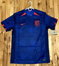 USMNT Nike Soccer Away Jersey, Dri Fit, Men's Medium, USA National Team, NEW