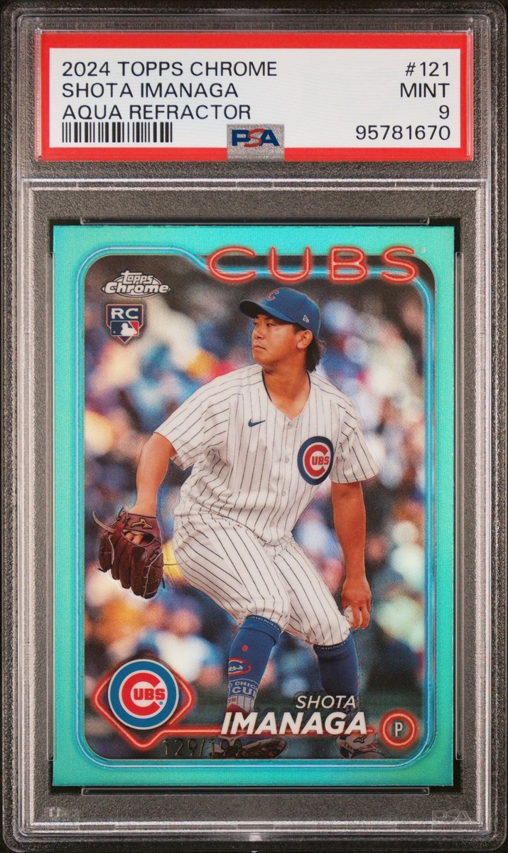 2024 Topps Chrome - Shota Imanaga #121 Aqua Refractor /199