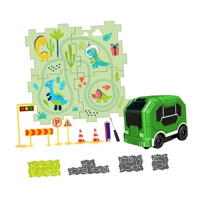 Kleinkinder Zug Schiene Spielzeug Montessori Puzzle Schiene Auto Spielset mit