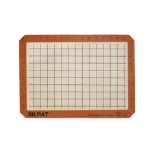 Silpat Premium Non-Stick Half Sheet Size Silicone Gridded Baking Mat, 11-5/8 x