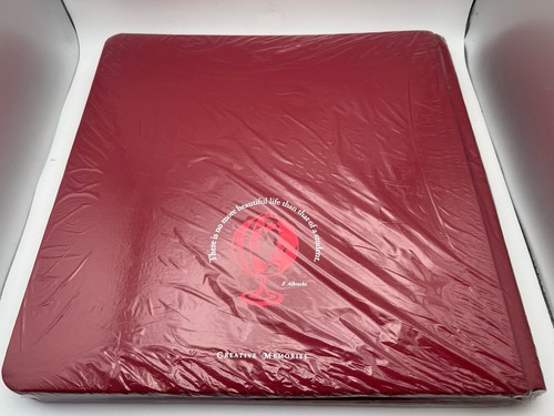 Creative Memories Red Memories School Scrapbook Old Style 12x12 Strap Hinge - Picture 2 of 4